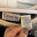 Carole M Vintage 80’s knit Angora sweater dress M 8 Photo 5