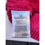 BCBGMAXAZRIA BCBG MAXAZRI Bright Red Pointelle Knit Chenille Pullover Sweater‎ Size Large Photo 7