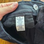 American Eagle Outfitters Black Cargo Shorts Sz 6 Photo 2