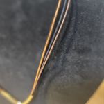 Ruby red and white rhinestone heart Photo 3