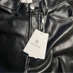 ANINE BING NWT Kat Vegan Leather Trousers Photo 8