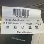 Piazza Sempione NWT  Audrey P315 Wool Blend Crop Pants Women IT 50 US 14 Photo 9