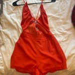 superdown Red Romper Photo 2