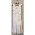FAVORITE DAUGHTER The Eyes Only For You Midi Dress Size 6 White Photo 11