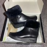 DKNY $149 NEW‎ WITH BOX  Abri Black Wedge Bootie ( 9 ) Photo 0