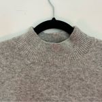 Magaschoni  Grey Wool Blend MockNeck Sweater Size Small Photo 1