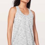 Lululemon  Our Sport Tank top Tiger Space Dye Black White Photo 0