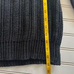 Knit sweater, Tie back Size Small Black Photo 7