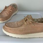 Hey Dude Wendy Sparkling Rose Gold Shoe Sz 7 Womens Loafers Photo 7