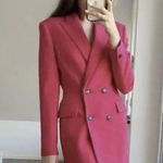 ZARA BUTTONED BLAZER DRESS w/ Pockets & Buttons NEW Photo 6