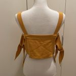 Moon River  Mustard blouse size S #28 Photo 2