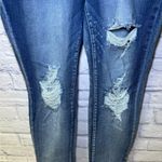 Judy Blue Boyfriend Fit High Rise Stretch Medium Wash Distressed Jeans Size 20 w Photo 2