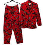 Kathy Ireland  Pajama Set Red Small Photo 0