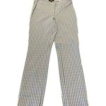 Theory Classic Skinny Pants Blue Midnight Screen Multi Stretch Size 00 - $345 Photo 3