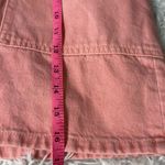 Madewell  light pink Rigid Denim high-waist straight mini skirt 27 Photo 8