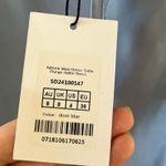 NWT Showpo Adriene Baby Blue Satin Plunge Babydoll Slit Halter Maxi Dress Size 4 Photo 4