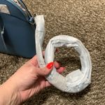 Kate Spade  NWT medium dome satchel saffiano leather baltic sea blue color purse Photo 6