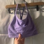 Lululemon Purple  power y bra size 6 Photo 0