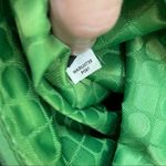 Kate Spade Classic Noel Daisy Shopper Tote Bag Jacquard Black Cream Patent Trim Photo 13