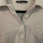 ZARA Cropped Sweatshirt Pullover Photo 1