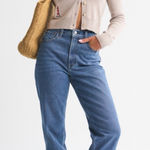 Abercrombie & Fitch  The 90’s Straight Ultra High Rise Curve Love Jeans Photo 0