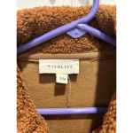 Wishlist Womens Small/Medium Brown Teddy Shacket Oversized Shirt Photo 4
