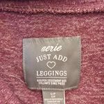 Aerie Cowl Neck Just Add Leggings Sweater Purple Small Photo 2