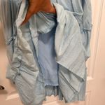 SheIn Breezaya Swiss Dot Frill Trim Cami Dress Mint Blue XL Photo 5