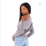 Line and Dot  Blair Off the Shoulder Sweater Photo 1