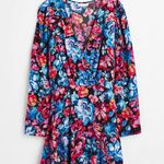 H&M FLORAL SHORT WRAPOVER DRESS Photo 0