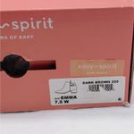 Easy Spirit  Womens Ankle Boots 7.5W Brown Leather Chunky Block Heel Casual Chic Photo 10