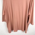 Quacker Factory Plus Size 3X Top Dusty Pink Sequin Studded Knit Scoop Neck 1453 Photo 5