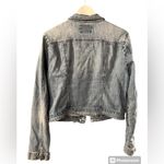 American Rag  Jean Jacket Denim Trucker Juniors Sz XL Med Wash Soft Lightweight Photo 1
