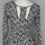 Abercrombie & Fitch  Black & White‎ Abstract Patterns Cutout Back Dress| SMALL Photo 5
