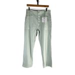 Pistola High Rise Tammy Pant Ankle Trouser Sea Mist Green Plus Size 32 Photo 1