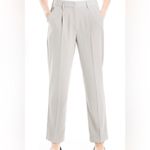 Max Studio NWT Gray Women's Straight Leg Pant with Zipper Size L F43 Photo 1
