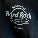 Hard Rock Cafe NWT Hard Rock Seminole Hotel Casino Tampa Jacket Ladies 3XL Black Zip Po… Photo 1