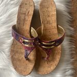Bandolino -  Multicolor Cork Sandals Photo 2