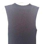 KALLMEYER Ribbed Knit Midi Dress Black Medium Photo 5