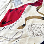 Donna Karan DKNY Rare Silk‎ Scarf Spring Saks Fifth Avenue Rolled Hems Fashion NWT! New York Photo 5