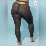 YITTY  Knit Slip Open Back Ruched Legging Size XL NWT Photo 2