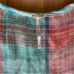 Free People  Freebird blue striped v neck sundress small Photo 4