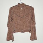 Free People off the grid orange hoodie size XS Photo 3