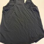 Lululemon  Shirt Womens Medium Black Sleeveless Athletic Logo Ladies Tank Top Photo 2