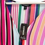 EXPRESS  Multicolor Striped Flowy Lightweight Romper Women's Small NWT Photo 2