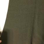 Everlane The Knit Polo Dress Collared Ribbed Short-Sleeve Midi olive new large Photo 9