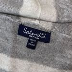 Splendid Womens Open Front Cashmere Blend Cardigan Sweater Gray White Medium Photo 3