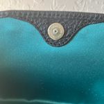 Coach : Black Pebbled Leather Clutch Wristlet- Silver Tone Photo 12