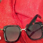 Oscar de la Renta OSCAR by  Womens 1309P 215 Tortoise/Brown Gradient Sunglasses Photo 3