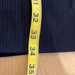 Reformation Womens Ribbed Knit Buttoned Midi Pencil Skirt Black Size Small NWT Photo 7